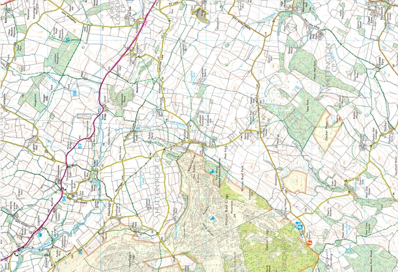 Around and About - Kirkby Lonsdale and Hutton Roof Walking Map-2